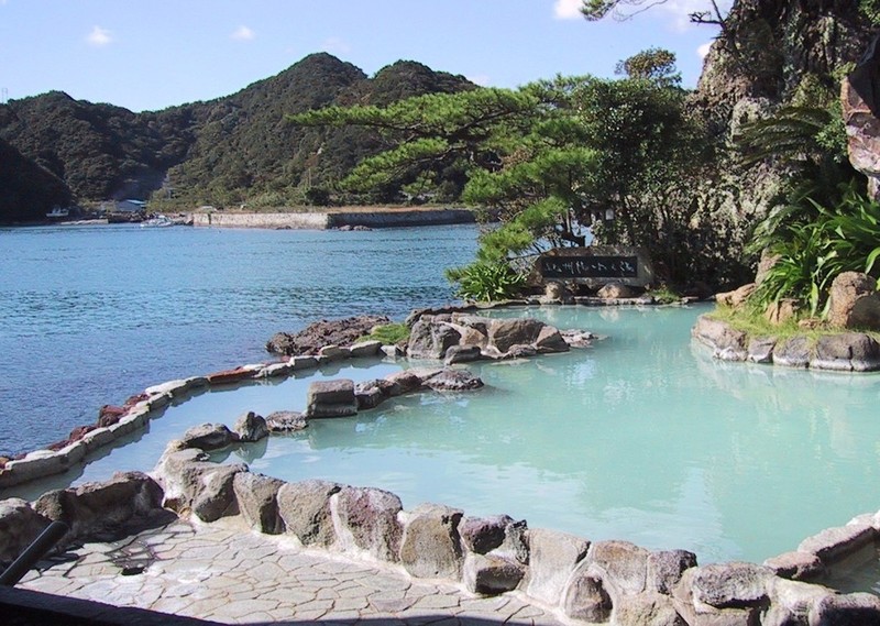 Open air baths in Fukui 