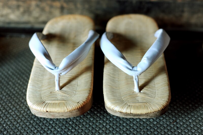 Sandals of a Pilgrim on the 88 temple pilgrimage