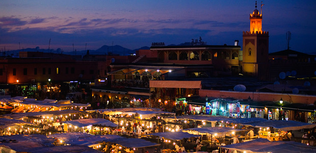 Marrakech night market