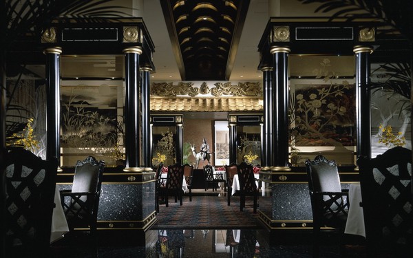 Interior of the Ryutenmon at The Westin Tokyo