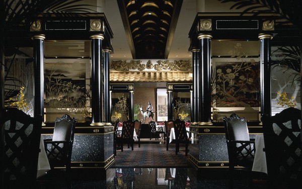 Interior of the Ryutenmon at The Westin Tokyo